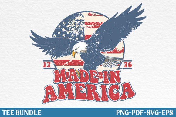 4th of July Graphics for T-Shirt Designs