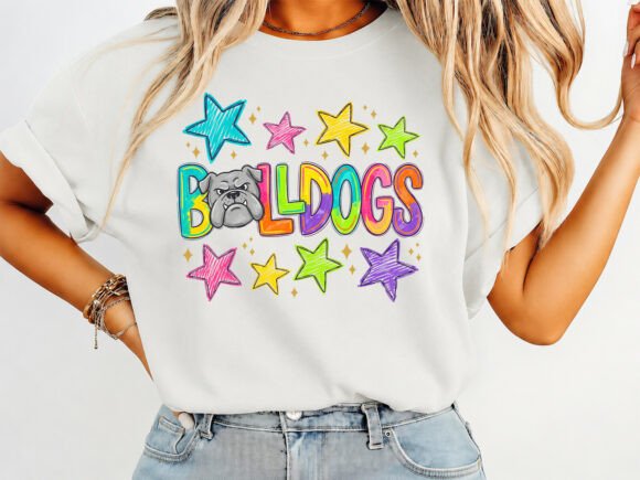 Bulldogs Graphics for T-Shirt Designs & Crafts