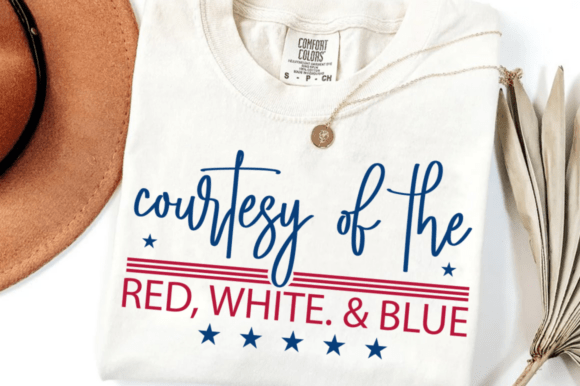 Red White Blue Svg & 4th of July Png Graphics for T-Shirt Designs