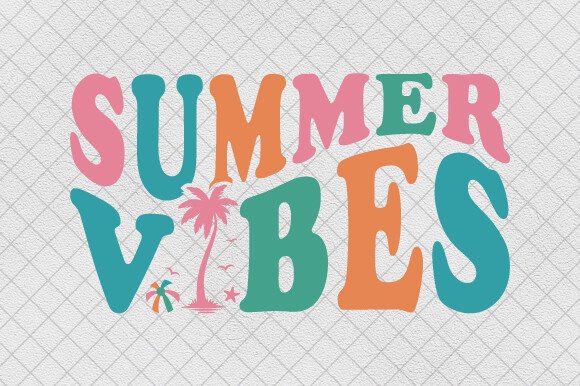 Retro Vacay Summer Vibes PNG: Graphics & T-Shirt Designs