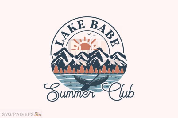 Reviewing Lake Babe Summer Club SVG for Embroidery