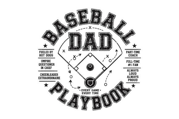 Stitching the Baseball Dad Playbook SVG